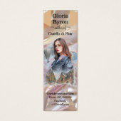 Aangepaste Bladwijzer Auteur Promoties Castello Mu Mini Visitekaartjes (Voorkant)