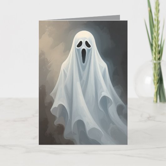 Aangepaste blanco Halloween | Schattige ontwerp vo Kaart (Voorkant)