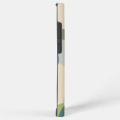 Aangepaste blauw-groene molecule Samsung Phone Cas Galaxy Hoesje (Rechterkant)