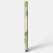 Aangepaste blauw-groene molecule Samsung Phone Cas Galaxy Hoesje (Linkerkant)