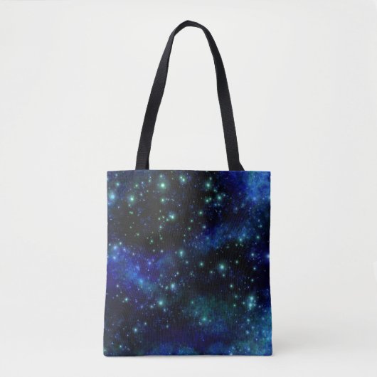 Aangepaste blauwe Canvas tas (Voorkant)