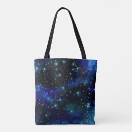 Aangepaste blauwe Canvas tas
