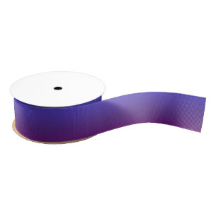 Aangepaste blauwe en paarse ombre grosgrain lint