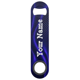Aangepaste blauwe flesopening speed flessenopener