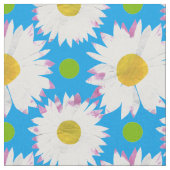 Aangepaste  blauwe gele dagen verbinding stof (Close Up)