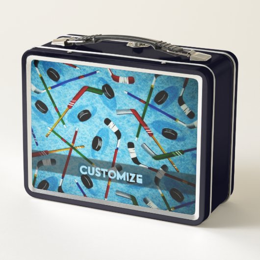 Aangepaste blauwe ijskap (Achterkant)