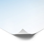 Aangepaste blauwe illustratie foto Tekst toevoegen Perfect Poster (Hoek)