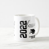 Aangepaste blauwe klasse van de schenkingen-Mok va Koffiemok (Voorkant rechts)