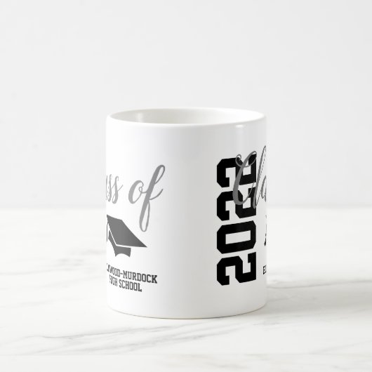 Aangepaste blauwe klasse van de schenkingen-Mok va Koffiemok (Center)