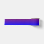 Aangepaste Blauwe Ombre Grosgrain Lint (Voorkant)