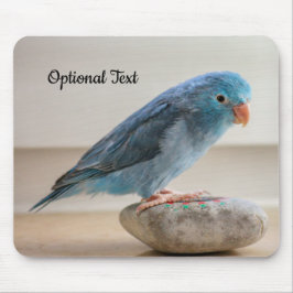 Aangepaste Blauwe Parrotlet Bird Muismat