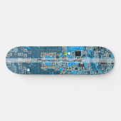 Aangepaste blauwe PCB-printplaat voor IT-professio Persoonlijk Skateboard (Horizontaal)