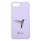 Aangepaste blauwe-trommelveenvogel Case-Mate iPhone case (Achterkant)