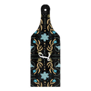 Aangepaste blauwe vlinderkunst snijplank