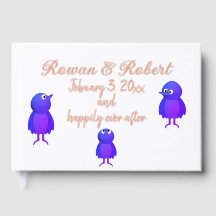 Aangepaste blauwe vogels