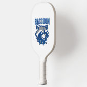 Aangepaste Blauwe Wasbeer Pickleball Paddle | Vars (Links)