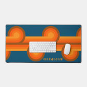 Aangepaste Blauwgroen Blauw Sinaasappel Rood Bruin Bureaumat (Keyboard & Muis)