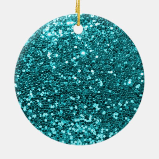 Aangepaste Blauwgroen keramische versiering Keramisch Ornament (Achterkant)