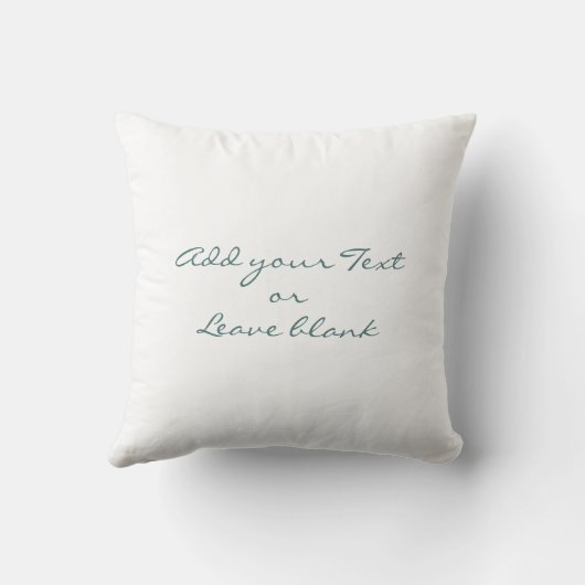 Aangepaste bloem F letter waterverf gebladerte mon Kussen (Achterkant)