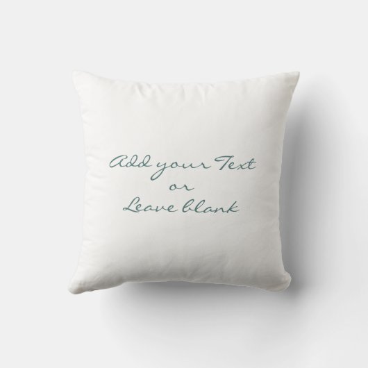 Aangepaste bloem J Letter Waterverf Blad Monogram Kussen (Achterkant)