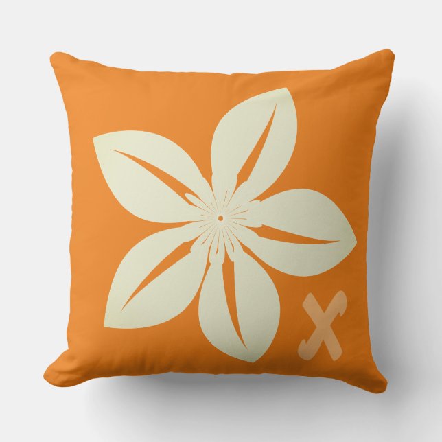 Aangepaste   Bloem Kussen (Voorkant)