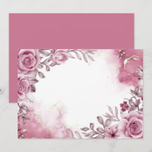 Aangepaste bloem Roze Roos