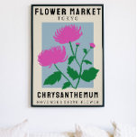 Aangepaste bloem voor bloemen voor bloemen voor bl poster<br><div class="desc">Deze kunstdruk is in de stijl van een poster van de bloemmarkt. De bloemen zijn Chrysanthemum, de geboortebloem voor november. Er is ruimte om de tekst te personaliseren om de plaats in ergens speciaal voor u en de ondertitel aan iemands naam of geboortedatum te veranderen. Dit zou perfect zijn voor...</div>
