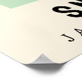 Aangepaste bloem voor bloemen voor bloemen voor bl poster (Hoek)