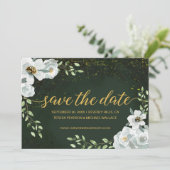 Aangepaste Bloemen Betoverde Bos Bruiloft Groen (Staand voorkant)