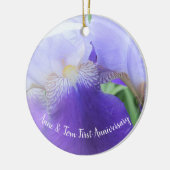 Aangepaste Bloemen Bruiloft Jubileum Ornament (Links)