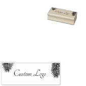 Aangepaste Bloemen Logo Rubber Stamp Rubberstempel (Gestempeld)