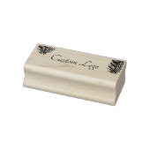 Aangepaste Bloemen Logo Rubber Stamp Rubberstempel (Stempel)