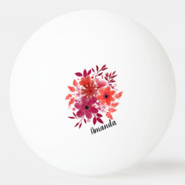 Aangepaste bloemen pingpongbal
