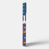 Aangepaste Bloemen, Polka's, Faux Lace iPad Air Ca Case-Mate iPhone Case (Achterkant / Rechts)