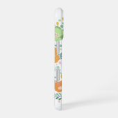 Aangepaste bloemendachshond | Gepersonaliseerde ho iPhone 16 Hoesje (Rechterkant)