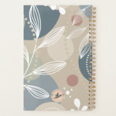Aangepaste bloemengeloof - Gepersonaliseerde Schri Planner (Achterkant)