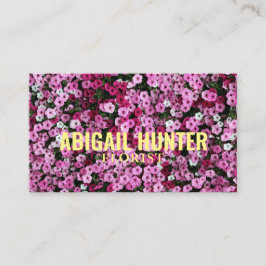 Aangepaste "Blooming Flowers" (Amerikaans) Visitekaartje