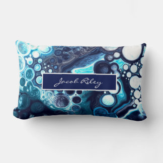 Aangepaste Blue Baby Baby Kussen
