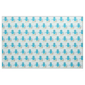 Aangepaste Blue Birthday Boy Chick Craft Fabric Stof (Yard (91,4 cm))