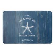 Aangepaste Blue Coastal Starfish Beach House