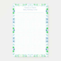 Aangepaste  Blue Dot Grid Wedding Plan Planner