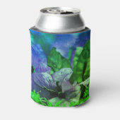 Aangepaste Blue Floral MOTHER Blikjeskoeler (Blikje Achterkant)