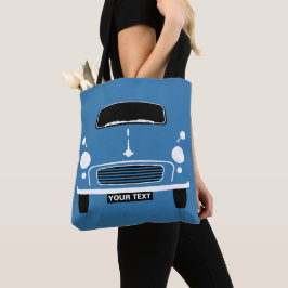 Aangepaste Blue Morris-Pop aanpassen Tote Bag