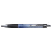 Aangepaste Blue White Waterverf Business Pens Pen (Achterkant)