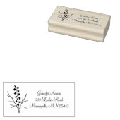 Aangepaste Bluebells Gumstempel Rubberstempel (Gestempeld)