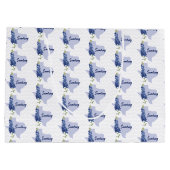 Aangepaste Bluebonnet Texas Groot Cadeauzakje (Achterkant)