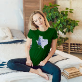 Aangepaste Bluebonnet Texas T-shirt