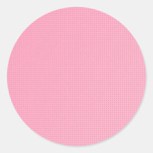 Aangepaste Blush Pink Trendy Blank Sjabloon Klassi Ronde Sticker