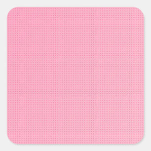Aangepaste Blush roze, klassieke, lege Sjabloon Vierkante Sticker