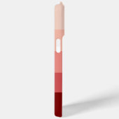 Aangepaste Blush Roze Maroon Rood Perzik Oranje St Case-Mate iPhone Case (Achterkant / Rechts)